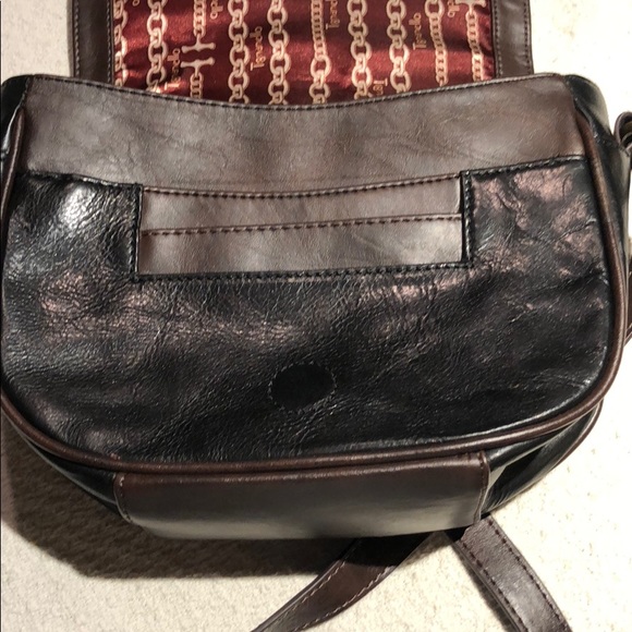 Tignanello Black shoulder Handbag soft leather - Picture 4 of 8